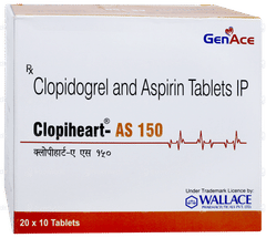 Clopiheart As 150 Tablet 10 Clopiheart As 150 Tablet 10