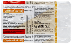 Clopiheart As 150 Tablet 10 Clopiheart As 150 Tablet 10