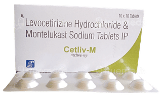 Cetliv M 5/10 Mg Tablet 10