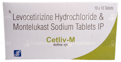 Cetliv M 5/10 Mg Tablet 10