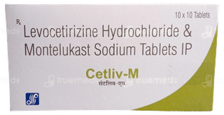Cetliv M 5/10 Mg Tablet 10