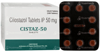 Cistaz 50Mg Tablet 10