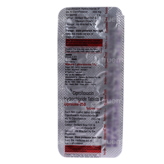 Ciprolone 250 Mg Tablet 10