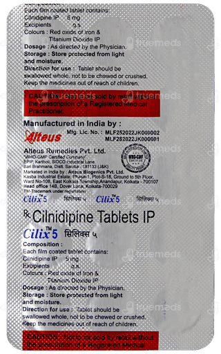 Cilix 5 Tablet 15