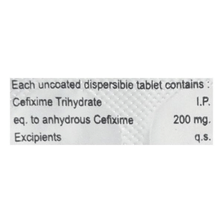 Cefcrom 200 Mg Tablet 10