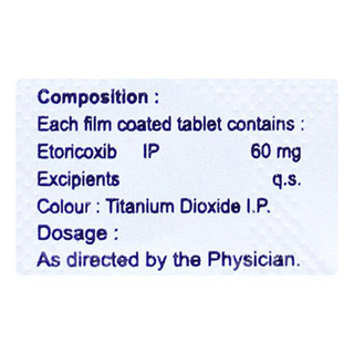 Coxitas 60 Mg Tablet 10