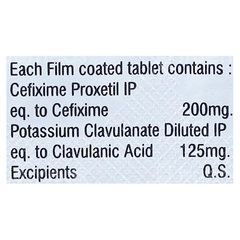 Cefolin Cl 200/125 Mg Tablet 6
