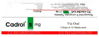 Cadrol 5 Mg Tablet 10