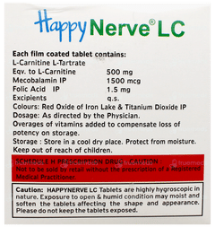 Happy Nerve Lc Tablet 10 Happy Nerve Lc Tablet 10