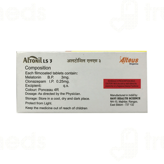 Altonil Ls 3/0.25 MG Tablet 10
