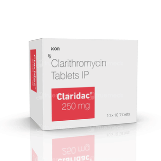 Claridac 250 Mg Tablet 10