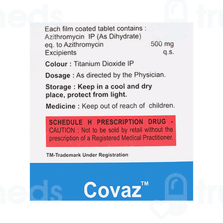 Covaz 500 MG Tablet 5