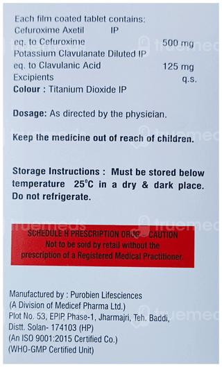 Cotil Cv 500/125 Mg Tablet 10