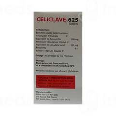Celiclave 500/125 MG Tablet 10