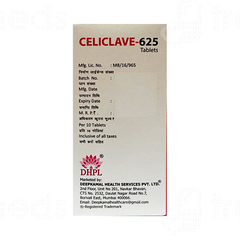 Celiclave 500/125 MG Tablet 10
