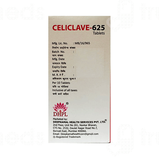 Celiclave 500/125 MG Tablet 10