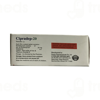 Cipradep 20 MG Tablet 10