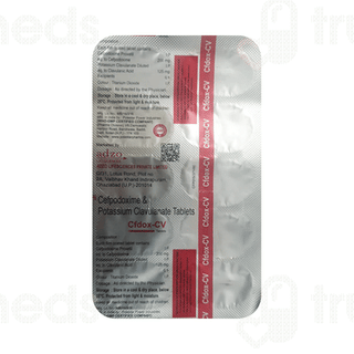 Cfdox Cv 200/125 MG Tablet 10