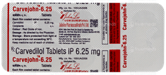 Carvejohn 6.25 Tablet 10