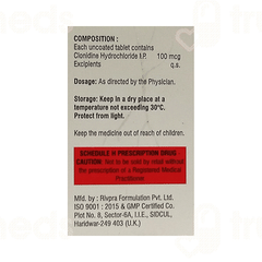 Clonithem 100 MCG Tablet 30