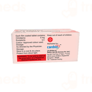 Cilnibeat 5 MG Tablet 10