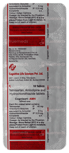 Cognisart Amh Tablet 10