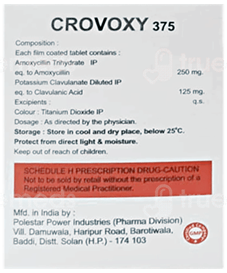 Crovoxy 375 Mg Tablet 10