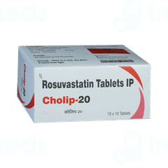 Cholip 20 MG Tablet 10