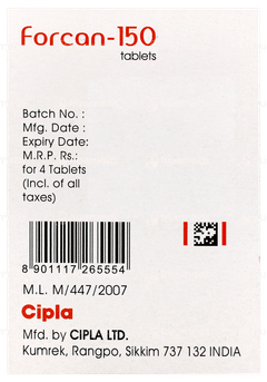 Forcan 150 Tablet 4 Forcan 150 Tablet 4