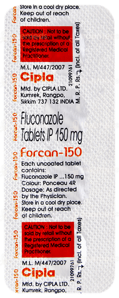 Forcan 150 Tablet 4 Forcan 150 Tablet 4