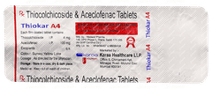 Thiokar A4 Tablet 10 Thiokar A4 Tablet 10