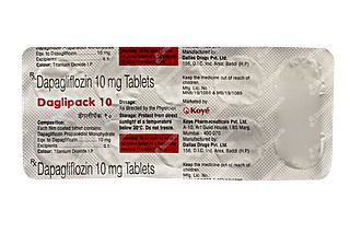 Daglipack 10 MG Tablet 10