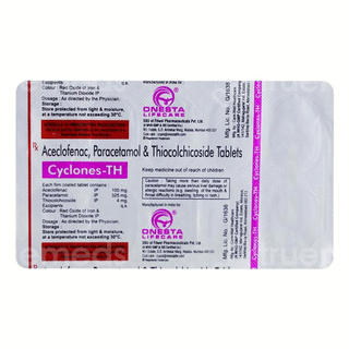 Cyclones Th 4/100/325 Mg Tablet 10