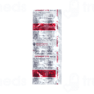 Cipradep Lite 0.25/10 MG Tablet 10