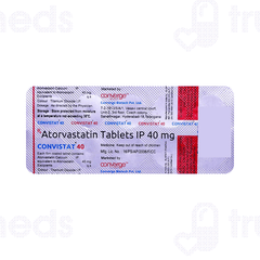 Convistat 40 MG Tablet 10