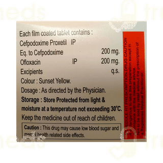 C Poxime O 200/200 MG Tablet 10