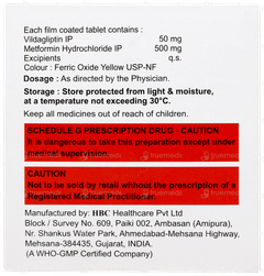 Glipacure M 50/500 Tablet 15 Glipacure M 50/500 Tablet 15