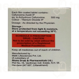 Cefobanta 500 MG Tablet 6