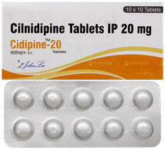 Cidipine 20 Tablet 10