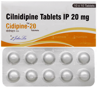 Cidipine 20 Tablet 10