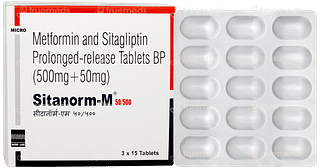 Sitanorm M 50/500 Tablet 15