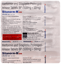 Sitanorm M 50/500 Tablet 15