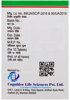 Cognipride Mp2 Tablet 10 Cognipride Mp2 Tablet 10