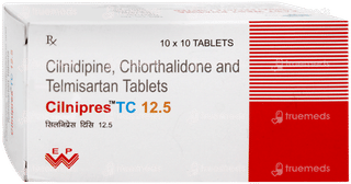 Cilnipres Tc 12.5 Tablet 10