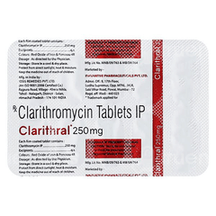 Clarithral 250Mg Tablet 10