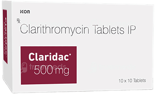Claridac 500 Mg Tablet 10