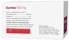 Claridac 500 Mg Tablet 10 Claridac 500 Mg Tablet 10
