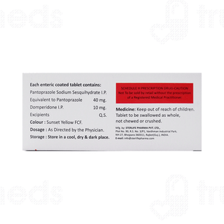 Curipan D 10/40 MG Tablet 10