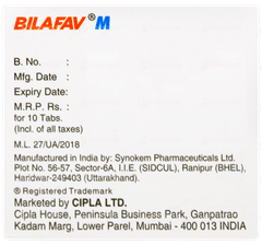 Bilafav M Tablet 10