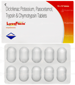 Lysoflam Tablet 10